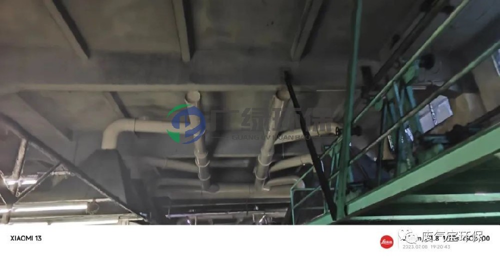 印染浆染厂不锈钢管道更换耐腐蚀阻燃PP管道整改工程