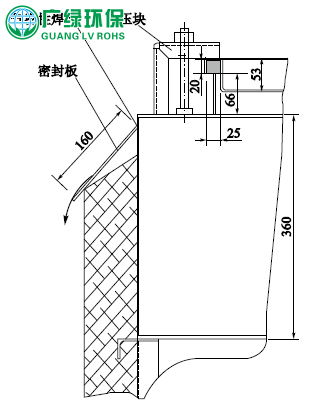 大型袋除尘器上箱体处漏水问题分析和改进措施