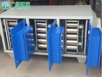 低温等离子工艺现场示意图