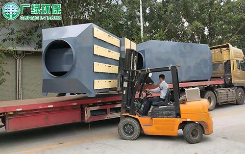 uv活性炭一体机设备出货发往樟木头工地