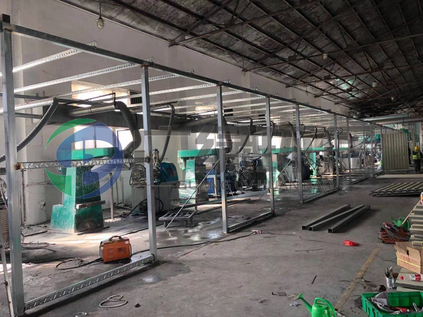 新年开工-清远市某涂料有限公司废气处理工程