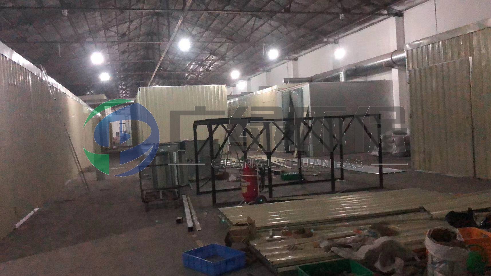 新年开工-清远市某涂料有限公司废气处理工程
