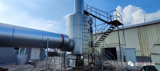 印染厂废气治理项目，管道、风机、处理设备更换